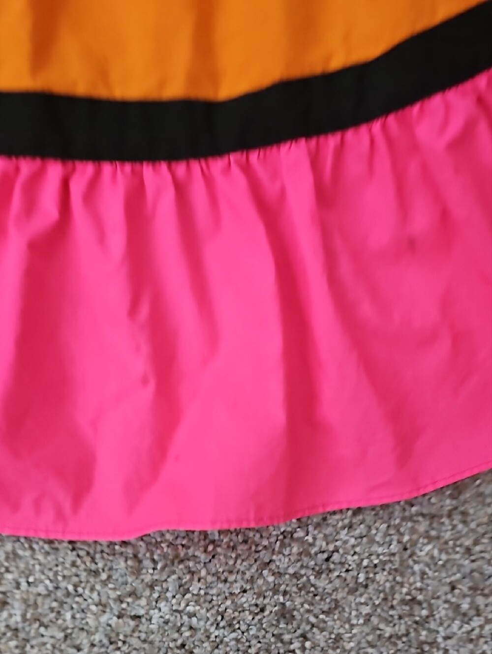 Albert Nipon Multicolor Tiered Maxi Skirt SET Red,& Orange & Pink, Vintage Set - Picture 14 of 16